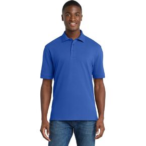 Port & Co Combed Ring Spun Pique Polo-KP1500 in Saudi Arabia