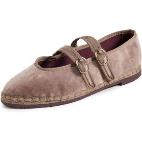 Flabelus Women's Claire Velvet Flats in Saudi Arabia