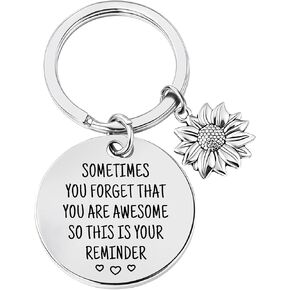 Inspirational Appreciation Gifts - Affirmation Reminder Keychain Encouragement Christmas Birthday Stocking Stuffers in Saudi Arabia