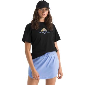 تي شيرت نسائي بأكمام قصيرة من Wildflower Mountain من The North Face - تي شيرت برسومات كاجوال أنيقة، مقاس مريح، نسيج قطني in Kuwait