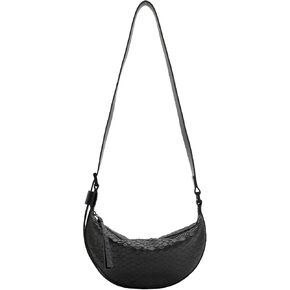 AllSaints Women's HALFMOON SNAKE XBODY Black One Size in Saudi Arabia