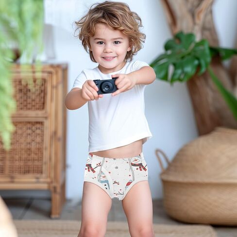 ALAZA Cotton Boys' Underwear Halloween Boys Briefs Soft Toddler Underwear in Kuwait