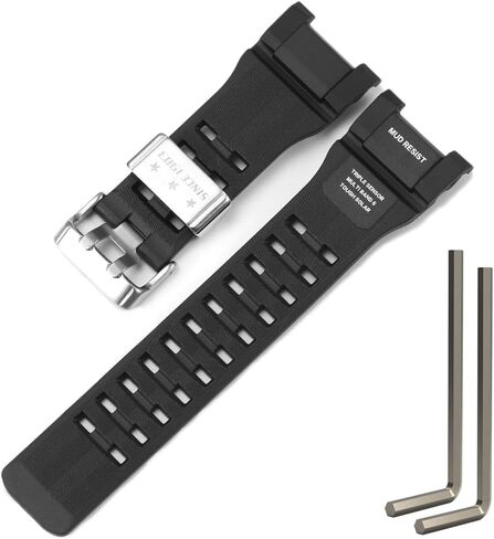 Resin Watch Strap Compatible with Casio GWG-B1000 GWG-B1000-1AJF GWG-B1000-1A4JF GWGB1000-1A Men's Sport Replacement Watch Band in Saudi Arabia