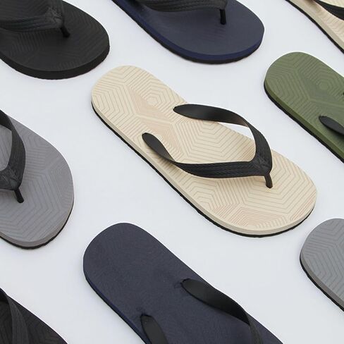 Flip Flops Men and Women Unisex Non-Slip Lightweight Flat Thong Sandals for Summer Beach Pool Shower Comfort Foam in Kuwait