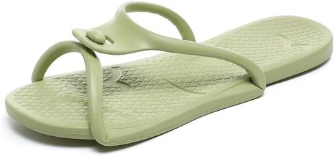 Travel Slippers Shower Shoes For Men Women - Foldable Flip-Flop Sandals Non-Slip Quick-Dry, Portable House Shoes For Bathroom Gym Spa Pool Beach in Saudi Arabia