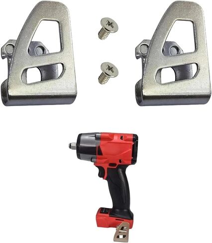 42-70-2653 (2pack) مشبك/خطاف حزام الوقود M18 متوافق مع Milwaukee 2604-20، 2797-22،2604-22،2604-22C مثقاب مطرقة للسائق in Kuwait