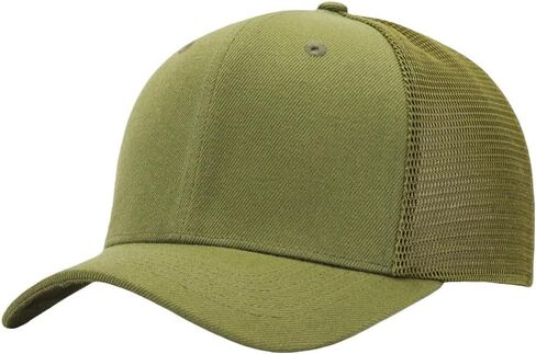 Men's Classics Trucker Hat(M,L,XL,XXL)-Blank Structured Baseball Cap,Adjustable/Mesh Snapback Hats in Saudi Arabia