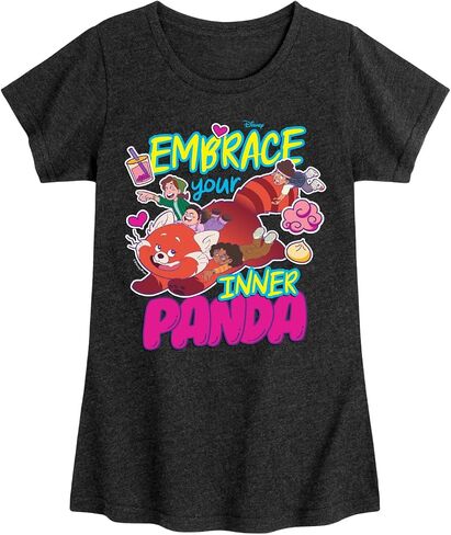 Disney - Turning Red - Embrace Your Inner Panda - Youth Girls Short Sleeve Graphic T-Shirt in Kuwait