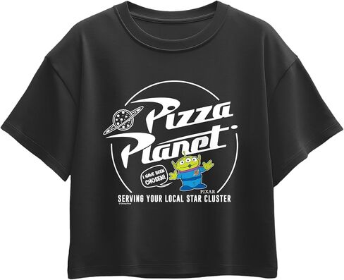 Toy Story - Pizza Planet - Youth Girls Boxy T-Shirt in Saudi Arabia