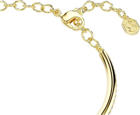 سوار سواروفسكي ديكسترا، قطع دائري، أبيض، مطلي بالذهب-tSwarovski One in Kuwait