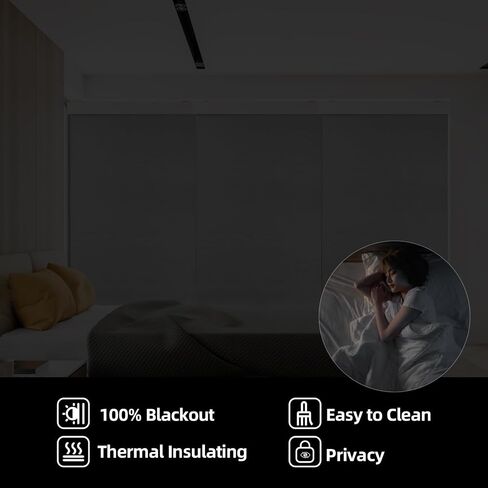 OCTO Cordless Blackout Roller Shades for Indoor Windows,Free-Stop Shade with Valance,Thermal Insulated Woven Fabric,UV Protection，Blinds for Home，Office，Easy to Install(72" H x 23" W, Grey) in Saudi Arabia