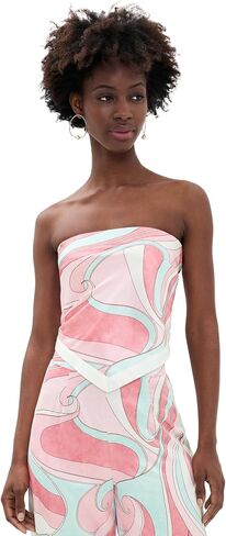 Women's Milani Satin Scarf Top in Saudi Arabia