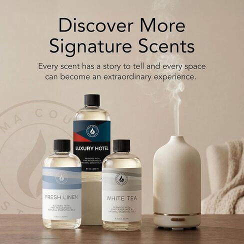 Aroma Country Pistachio & Salted Caramel Diffuser Oil - Luxury Dessert-Inspired Fragrance Oil, Home Aroma for Diffusers & Room Spray - Premium Aromatherapy Oils & Home Scent (8.5 Fl Oz) in Saudi Arabia