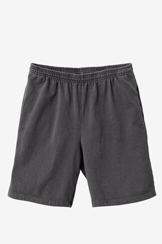 Los Angeles Apparel Heavy Fleece Sweat Short Vintage Black, XX-Large in Saudi Arabia