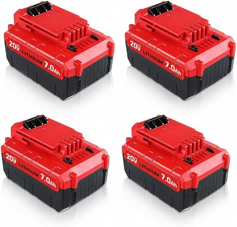 2Pack 7.0Ah 20V Replacement for Porter Cable 20V Battery Compatible with Porter Cable Battery 20V Lithium Battery PCC685L PCC680L PCC682L PCC685LP in Saudi Arabia