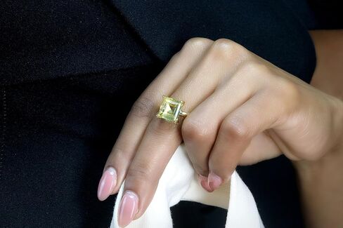 Handmade Lemon Quartz Ring in 925 Sterling Silver - Yellow Gemstone Ring for Special Occasions and Everyday Wear - Sizes 5-11 Available in Kuwait