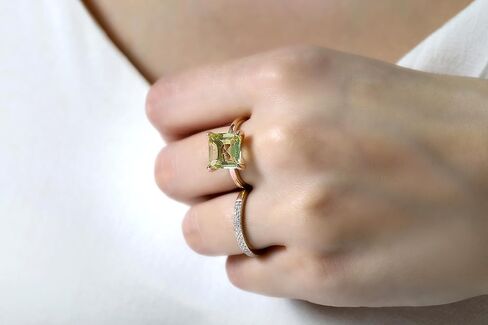 Handmade Lemon Quartz Ring in 925 Sterling Silver - Yellow Gemstone Ring for Special Occasions and Everyday Wear - Sizes 5-11 Available in Kuwait