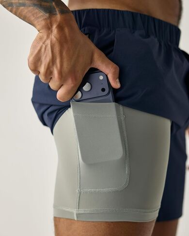 Huckberry Proof Sevens Sport Short Lined, Mens Gym Shorts in Saudi Arabia