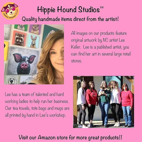 حقيبة حمل الحمار من HIPPIE HOUND STUDIOS - حمار مع حقيبة تاج الزهور - هدايا حمار - هدايا لمحبي الحمير - حمار مع زهور in Kuwait
