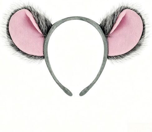 Animal ears Headband, Costume Accessory for Halloween, Christmas, Easter, Cosplay, Birthday & Themed Parties in Saudi Arabia