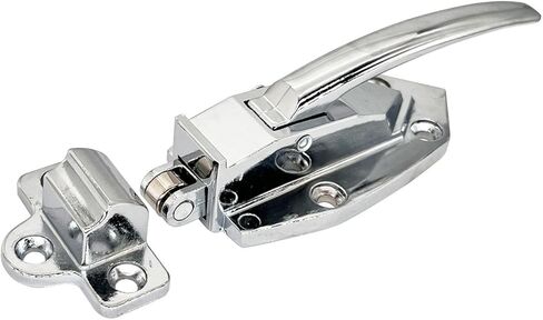 Xnrtop Freezer Door Flush Mounted Walk in Latch Handle, 145mm, Silver Tone in Saudi Arabia