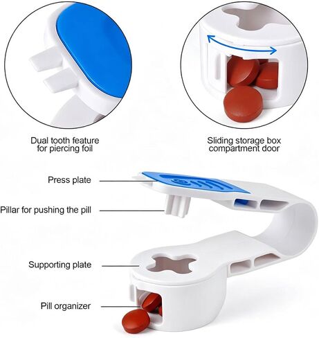 Pill Blister Popper Pill Taker Portable Pill Popper in Saudi Arabia