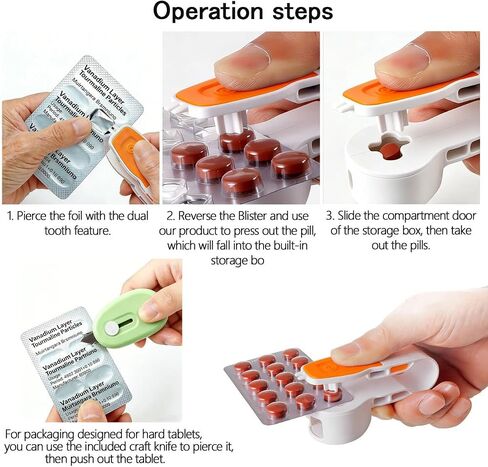 Pill Blister Popper Pill Taker Portable Pill Popper in Saudi Arabia