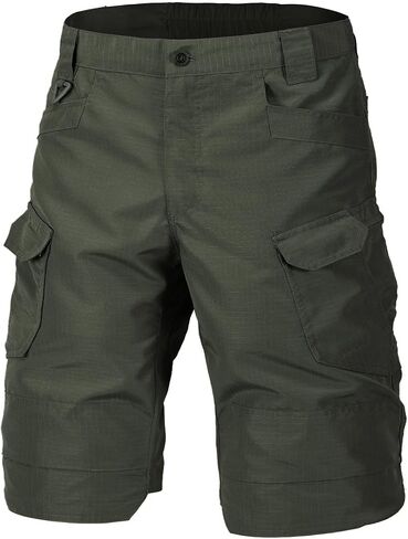 Men's Hiking Cargo Shorts Lightweight Tactical Work Shorts Waterproof Outdoor Golf Fishing Short Pants with Pockets in Saudi Arabia
