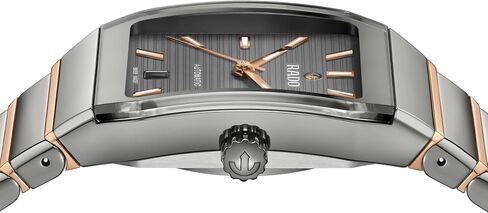 Rado - Anatom Automatic - للرجال - ساعة سويسرية - كريستال ياقوتي معدني - سوار سيراميك بلازما عالي التقنية وسيراميك عالي التقنية - أوتوماتيكي - 32.5 مم in Kuwait