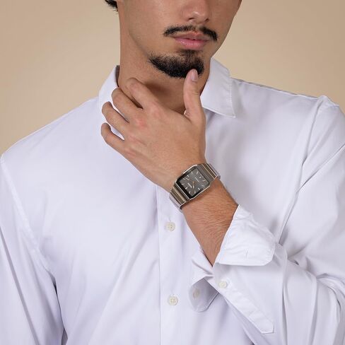 Rado - Anatom Automatic - للرجال - ساعة سويسرية - كريستال ياقوتي معدني - سوار سيراميك بلازما عالي التقنية وسيراميك عالي التقنية - أوتوماتيكي - 32.5 مم in Kuwait