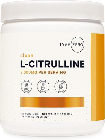 Type Zero L-Citrulline Base Powder, 3,000mg Per Serving - 100 Servings in Saudi Arabia