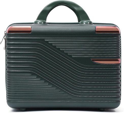 3-Piece ABS Hardshell Luggage Set, Lightweight & Durable with Scratch-Resistant Textured Shell, Expandable, 360° Spinner Wheels, Airline-Approved Carry-On & Checked, 20/24/28" (Navy) in Saudi Arabia