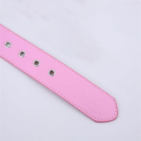 Punk Metal Belt Bullet Rivet Gothic Studded Belt Stud Waist Belt Scene Emo Pink Hip Hop Grommet Leather Belts in Saudi Arabia