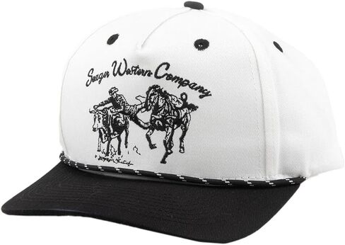 Los Rios Canvas Snapback Cream/Black in Saudi Arabia