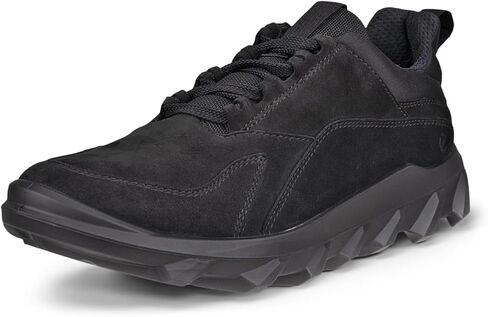 ECCO Womens MX 820313 Leather Textile Black Trainers 7-7.5 US in Saudi Arabia