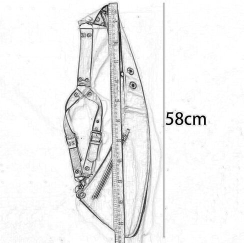 Generic Underarm Shoulder Bag Holster Bag for Running Cosplay Fishing Camping in Kuwait