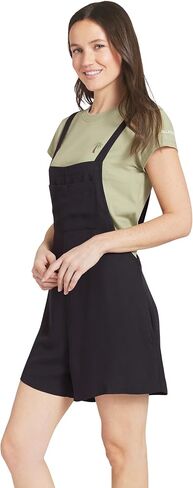 Billabong Women's Relaxed Fit Premium Quality Rayon Adjustable Short Jumpsuit Overall Romper in Kuwait