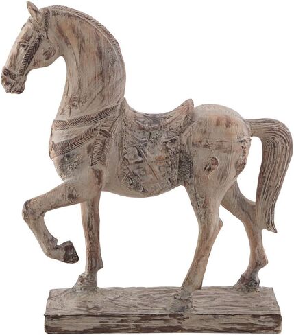 Kensington Hill Rustic Horse 15 1/4" High Stone Finish Cast Resin Statue in Saudi Arabia