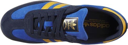 حذاء adidas Samba ADV Collegiate Navy Preloved للرجال باللون الأصفر/الفريق باللون الأزرق الملكي 5.5 US in Kuwait