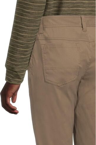 prAna Mens Stretch Zion 5 Pocket SL Pants, Mud, 30, 34 in Kuwait