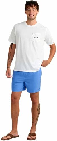 HUK Men's Standard Pursuit Volley, Quick-Dry Fishing Shorts, Regatta in Kuwait