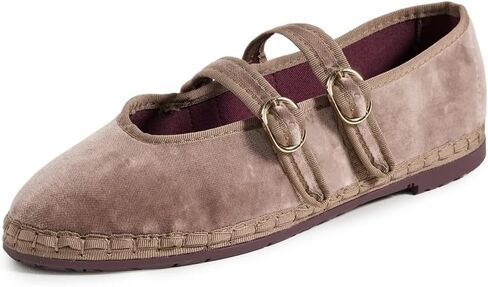 Flabelus Women's Claire Velvet Flats in Saudi Arabia