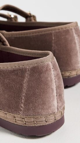 Flabelus Women's Claire Velvet Flats in Saudi Arabia