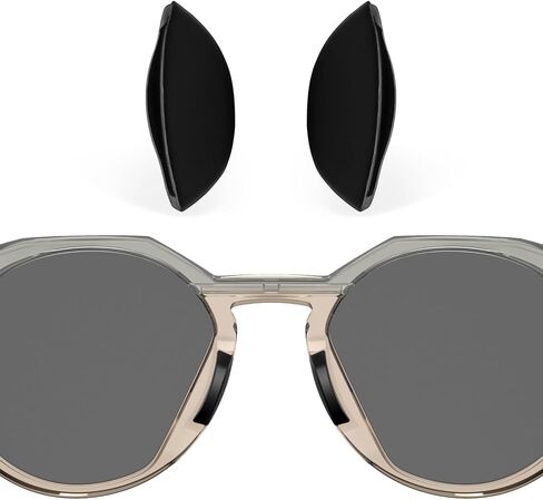 Replacement Nose Pads Nose Pieces for Oakley HSTN OO9242(A) HSTN Metal OO9279, Upgrade Anti-Slip Silicone Pads Enhanced Comfort & Grip - Black Euro Fit in Kuwait