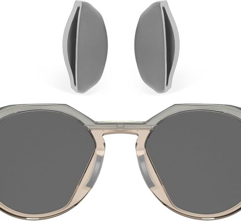 Replacement Nose Pads Nose Pieces for Oakley HSTN OO9242(A) HSTN Metal OO9279, Upgrade Anti-Slip Silicone Pads Enhanced Comfort & Grip - Black Euro Fit in Kuwait
