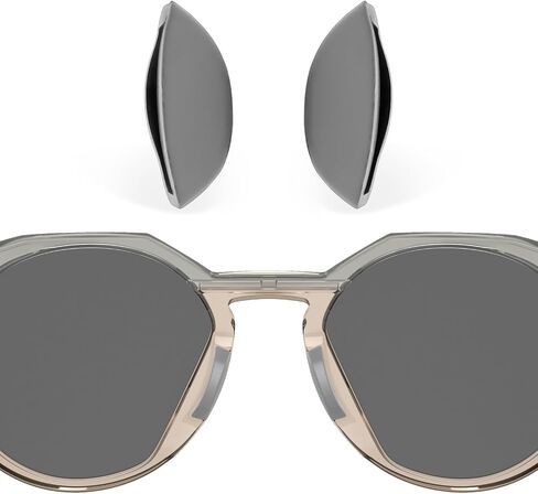 Replacement Nose Pads Nose Pieces for Oakley HSTN OO9242(A) HSTN Metal OO9279, Upgrade Anti-Slip Silicone Pads Enhanced Comfort & Grip - Black Euro Fit in Kuwait