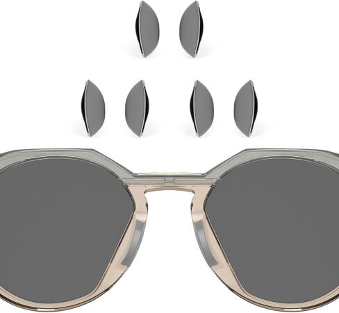 Replacement Nose Pads Nose Pieces for Oakley HSTN OO9242(A) HSTN Metal OO9279, Upgrade Anti-Slip Silicone Pads Enhanced Comfort & Grip - Black Euro Fit in Kuwait