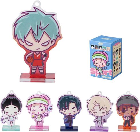 YJacuing Alien Stage Sport Series Blind Box Figure Keychain | Official, ALNST, 3rd Anniversary Merch, Acrylic, Anime Stand, Bag Charm in Saudi Arabia