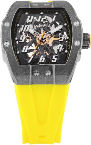 Invicta Men's 43524 JM Correa Automatic 3 Hand Transparent, Black Dial Watch in Kuwait