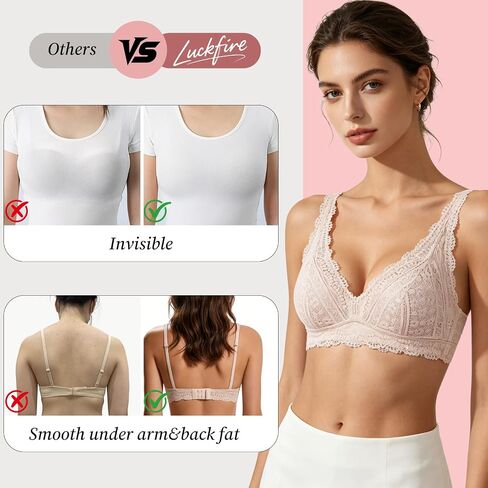 الصدر اللاسلكية الدانتيل Bralette مثير مثلث رقيقة جدا مبطن تنفس المرأة مريحة اليومية الصدرية لكأس AAA-B in Kuwait
